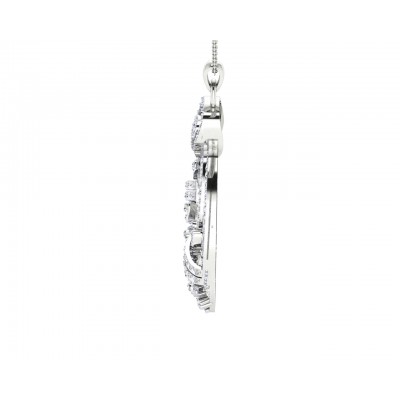 Vikki Diamond Pendant & Earrings set in gold